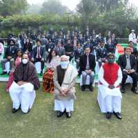 NSS volunteer  participated in Republic-day 2021 Pared