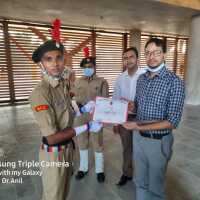 NCC Unit Diu  first Camp completion